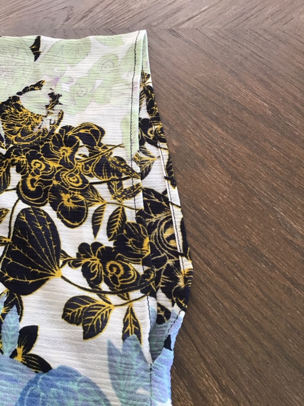 Roffe Accessories beautiful women’s floral sheer boho kimono wrap scarf overlay - Picture 10 of 16